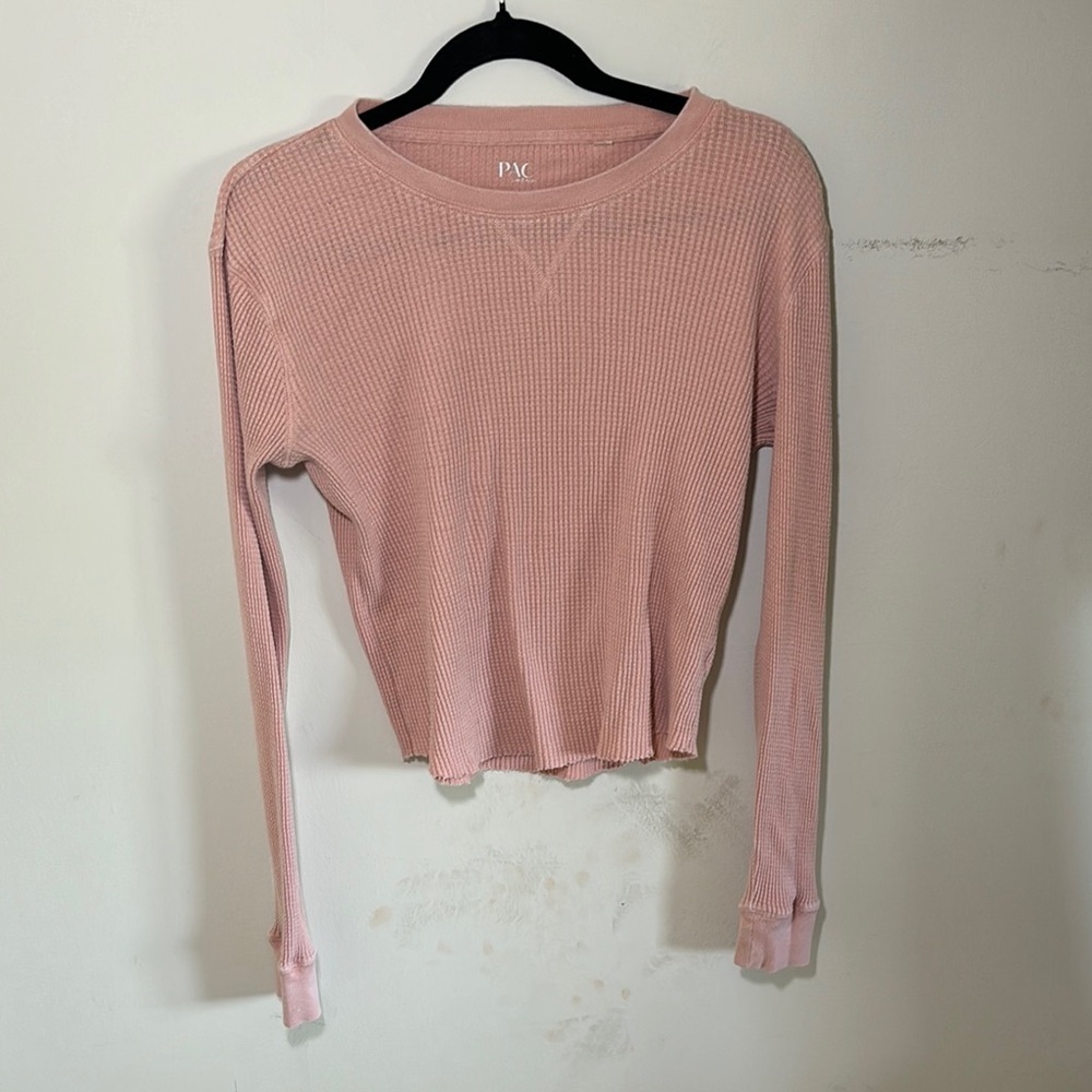 Pink Long Sleeve Top
